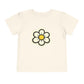 Toddler Daisy Tee — Cute Yellow Flower Graphic Short Sleeve