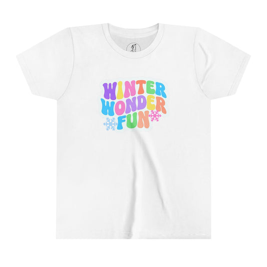 Winter Wonder Fun Youth Short Sleeve Tee