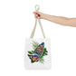 Tropical Surf Turtle Tote Bag