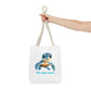 Cute Sea Turtle Tote Bag, Chill Splash Repeat
