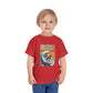 Toddler Tee — 'Surfin Santas' Retro Christmas Surfing Santa Holiday Shirt