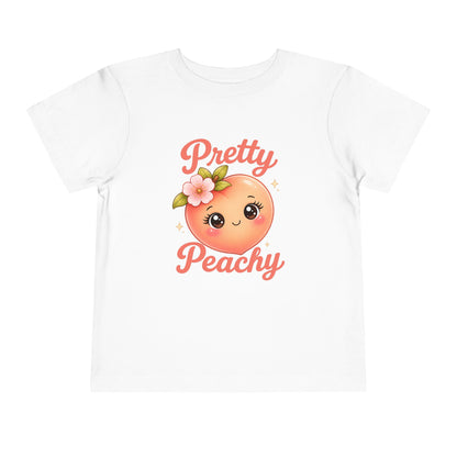 Pretty Peachy Toddler  short sleeve Tee