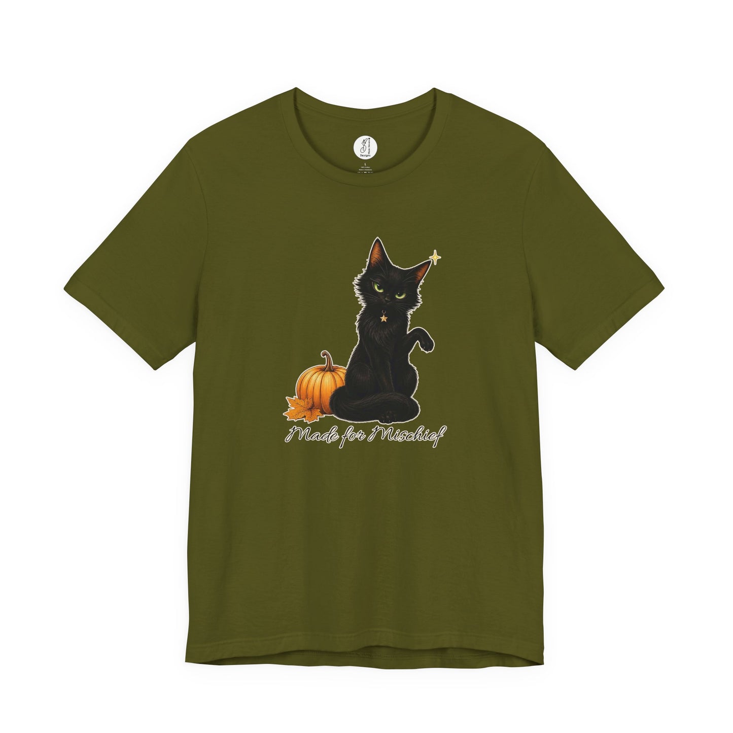 Made for Mischief Black Cat Unisex Tee