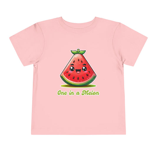 One in a Melon Toddler Short Sleeve Tee