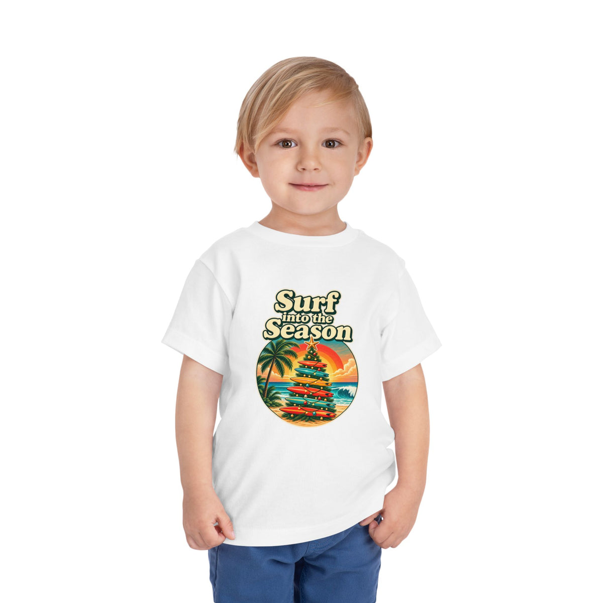 Surf into the Season Toddler Tee