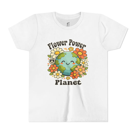 Flower Power Planet - Youth Tee