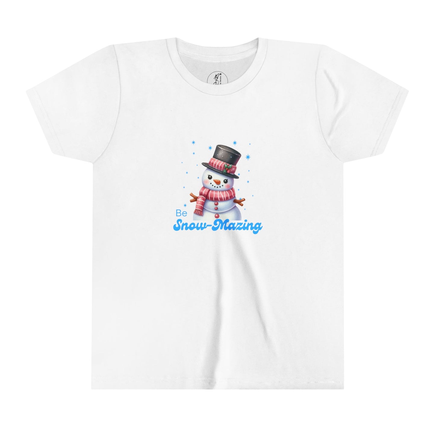 Be Snow- Mazing Youth Short Sleeve Tee