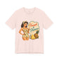 Retro Pin Up Pineapple & Prosecco  Unisex Tee