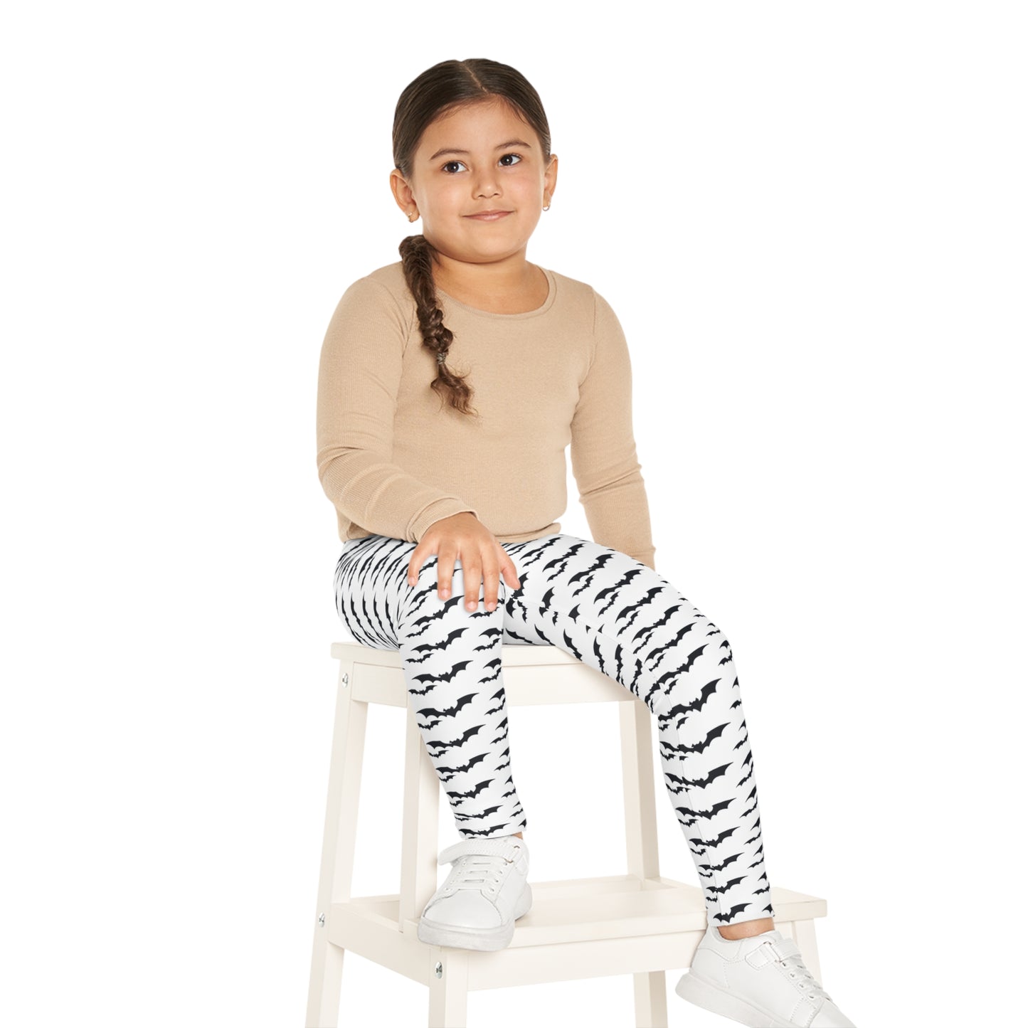 Bat Pattern Kids Leggings