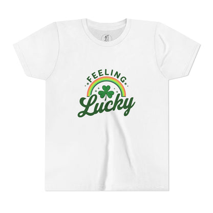 Feeling Lucky Youth Tee - Shamrock Graphic for St. Patrick's Day