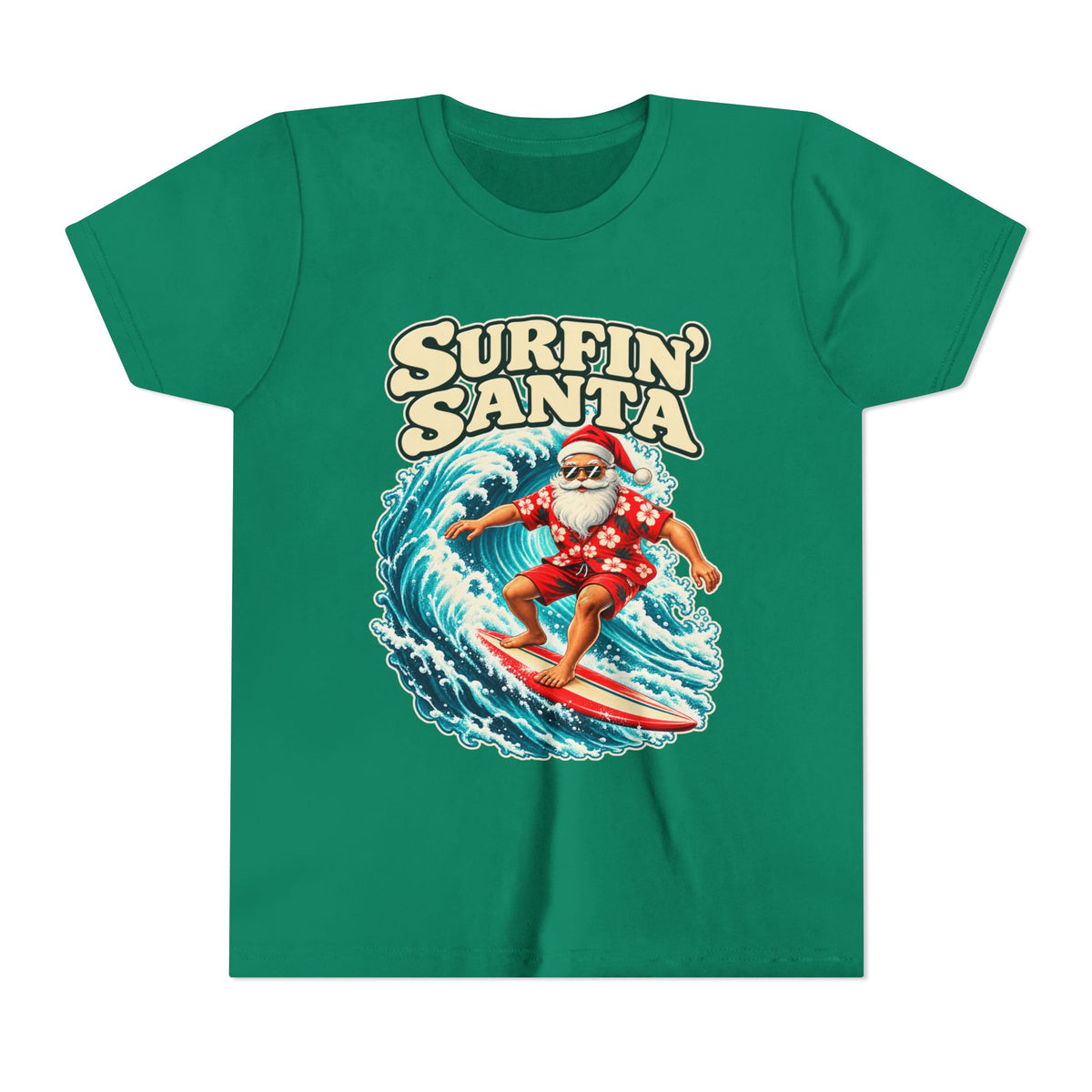 Surfin' Santa Youth Tee