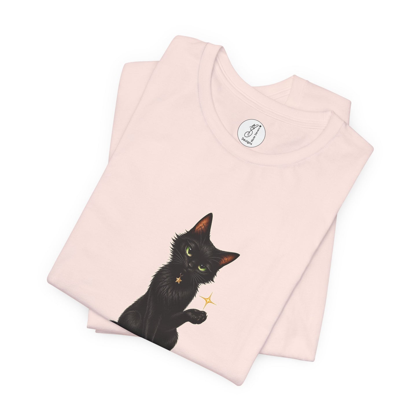 Believe in Magic Black Cat Unisex Tee