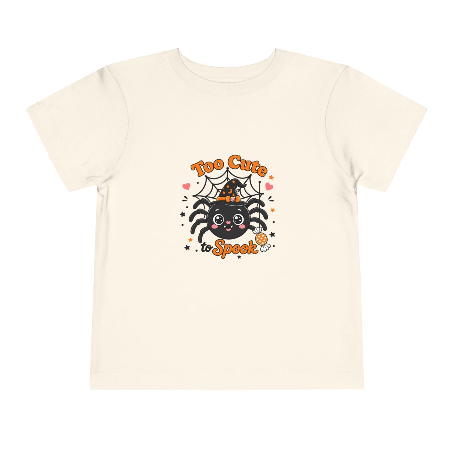 Too Cute to Spook Toddler short sleeve Tee