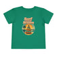 Toddler Tee — "Coastal Claus" Surf Into the Season Christmas Beach Shirt