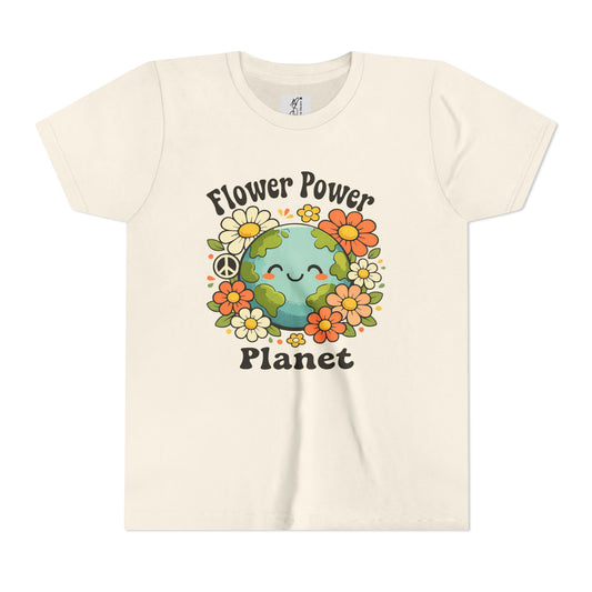Flower Power Planet - Youth Tee