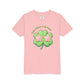 Cute Clover Youth Short Sleeve Tee - Perfect for St. Patrick's Day and Everyday Fun