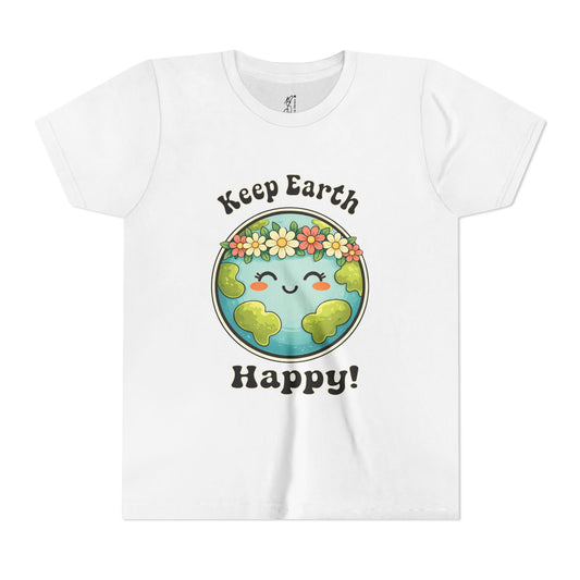 Keep Earth Happy! - Youth Graphic Tee