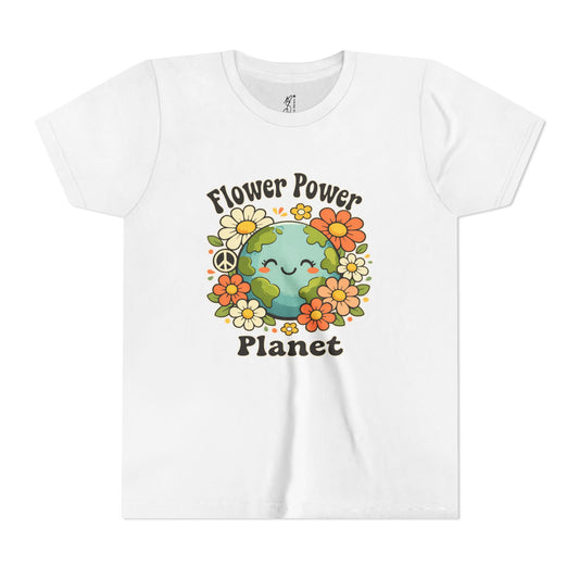 Flower Power Planet - Youth Graphic Tee