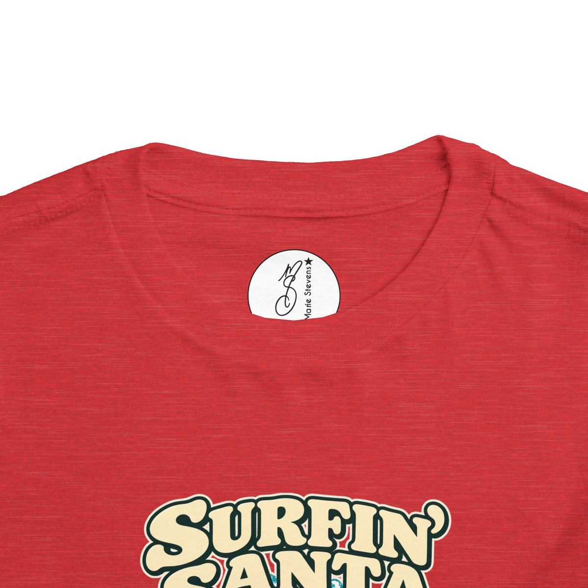 Surfin' Santa Toddler Tee