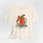 Pumpkin Season Tee — Leopard Bow Fall Pumpkin Graphic T‑Shirt
