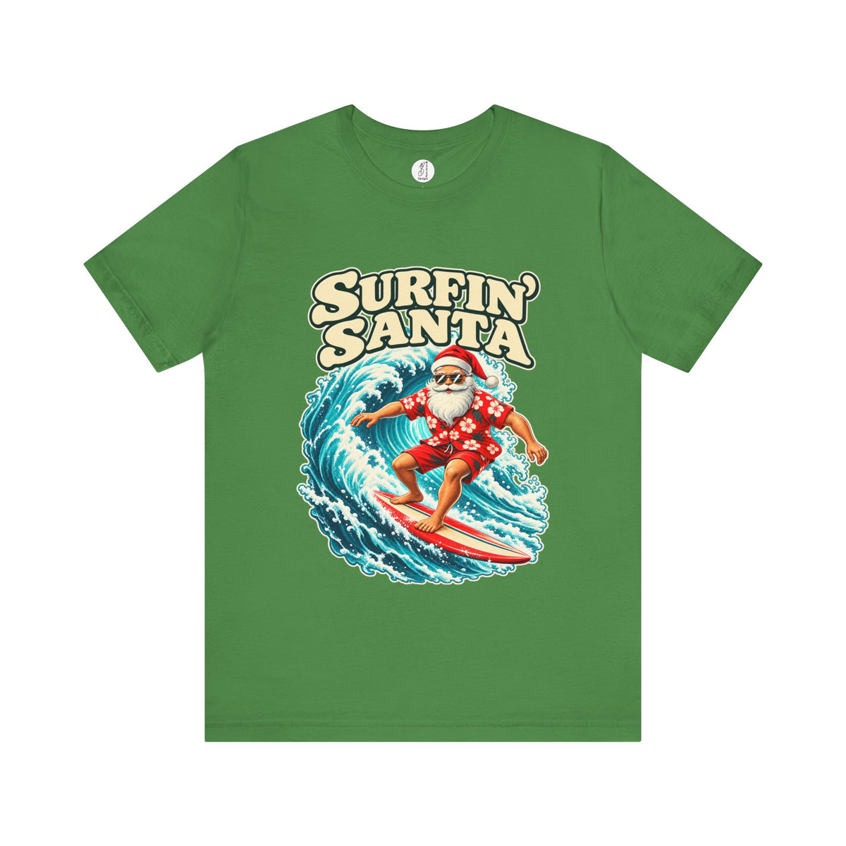 Surfin’ Santa Adult Unisex Tee