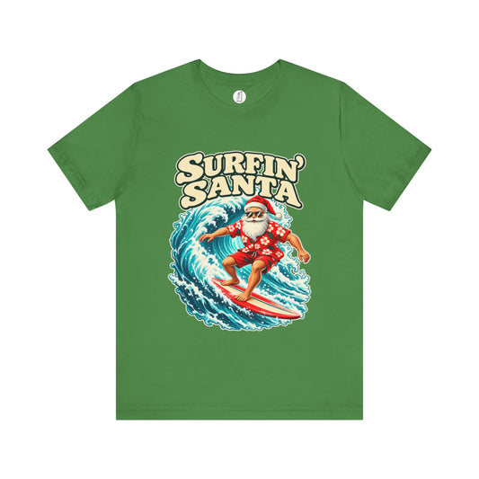 Surfin’ Santa Adult Unisex Tee