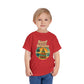 Toddler Tee — "Coastal Claus" Surf Into the Season Christmas Beach Shirt