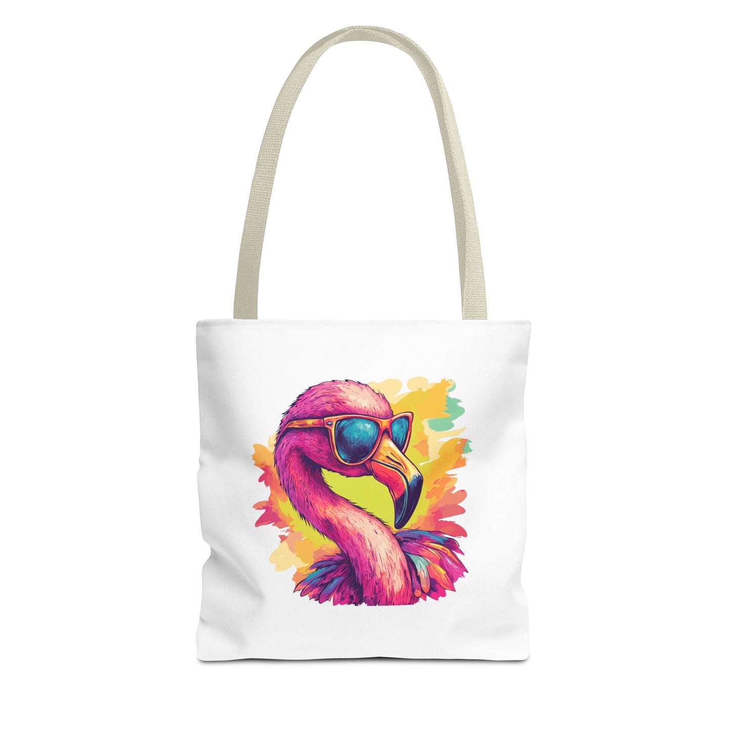 Vibrant Flamingo Tote Bag