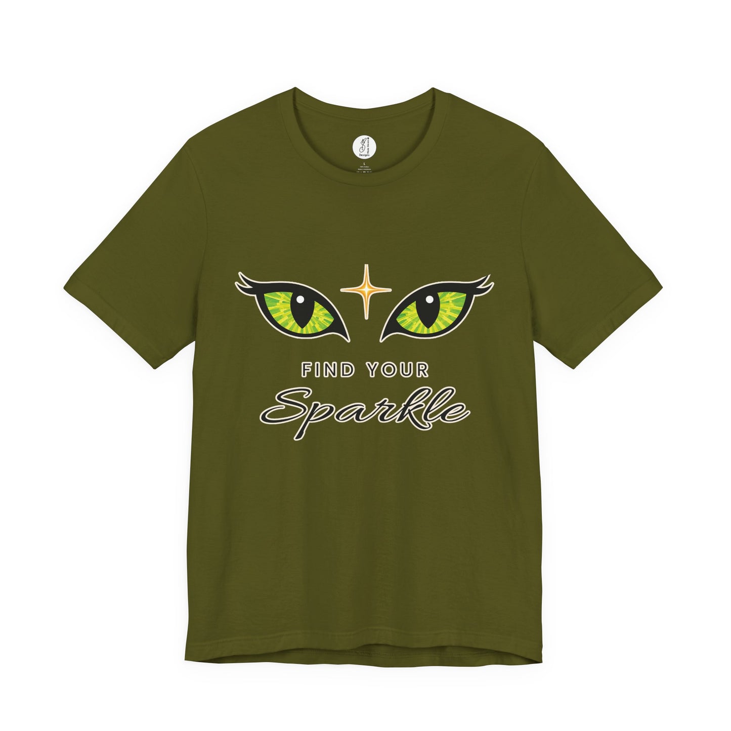 Find Your Sparkle T-Shirt — Cat Eyes Graphic Tee