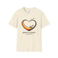 Space Coast Florida Rocket Heart T-Shirt
