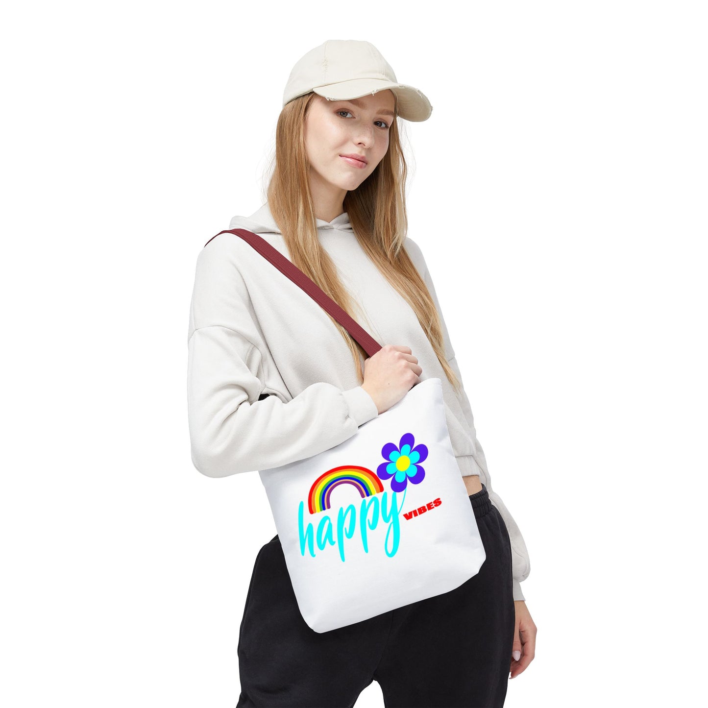 Happy Vibes Tote Bag