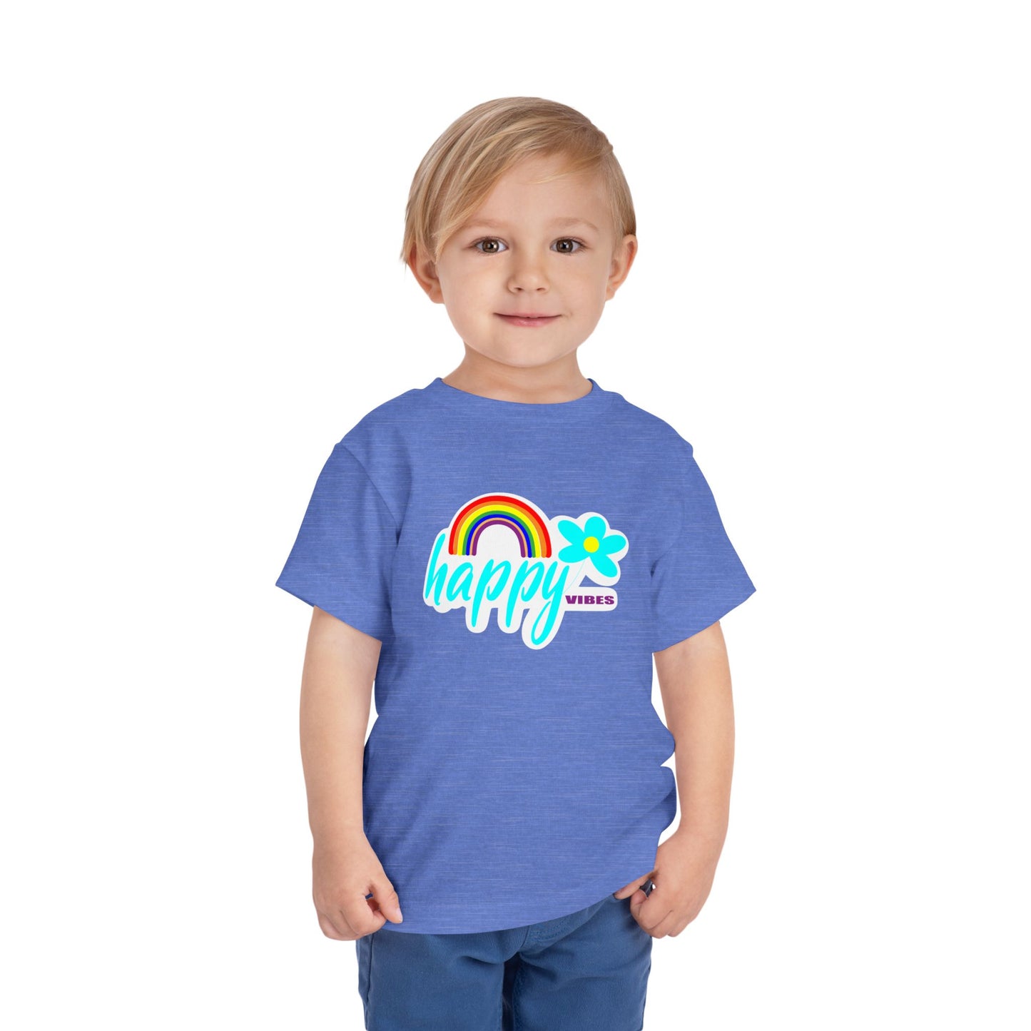 Happy Vibes Toddler Tee