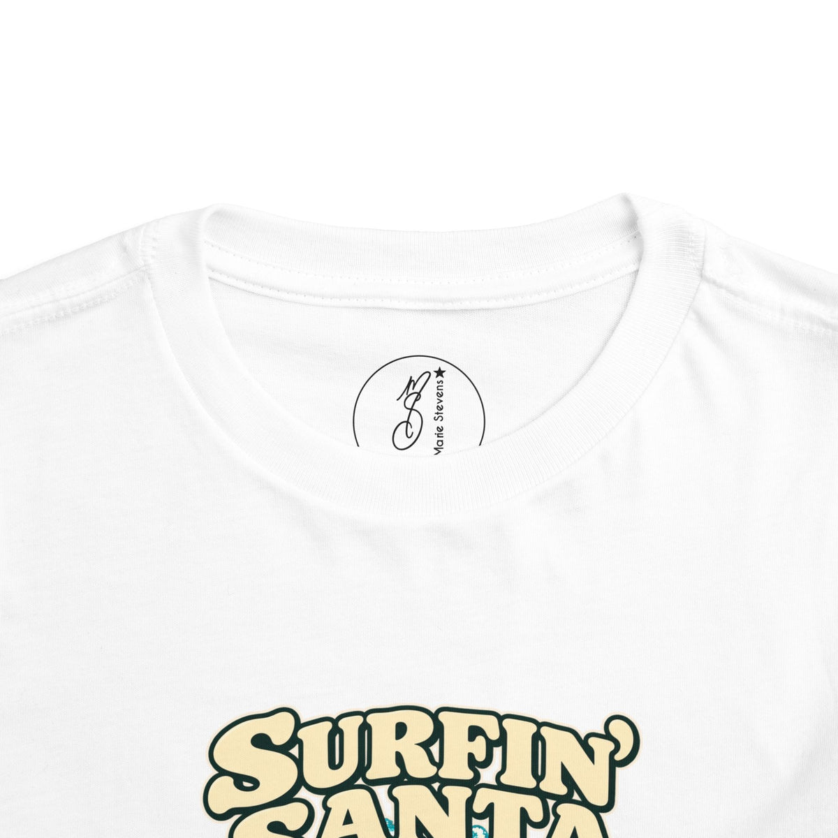 Surfin' Santa Toddler Tee