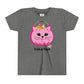 Trick or Treat Kitty Cat Pail Youth Tee