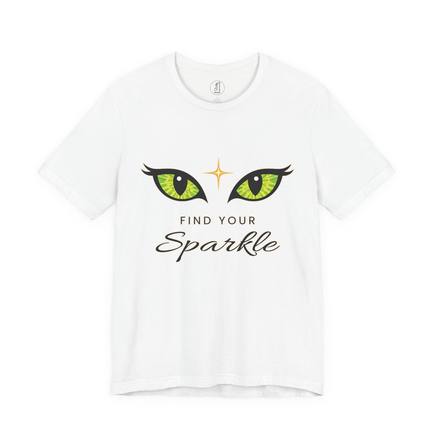 Find Your Sparkle T-Shirt — Cat Eyes Graphic Tee