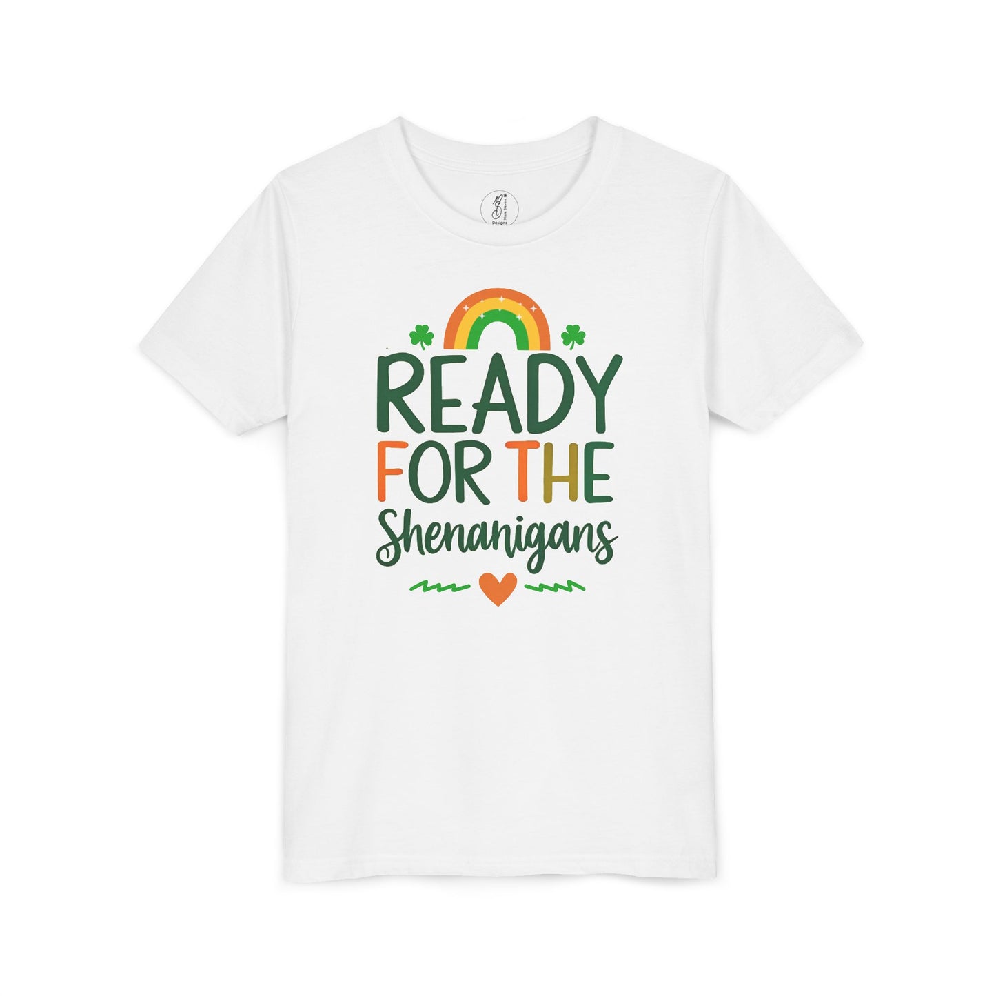 Ready for the Shenanigans Youth Short Sleeve Tee - Perfect for St. Patrick's Day Fun