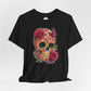 Valentina · Floral Butterfly Sugar Skull Tee · Dia de los Muertos Unisex Shirt