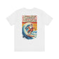Surfin’ Santa – Retro Coastal Christmas Tee