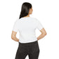 Christmas Comes in Waves - Women's Festival Crop Top