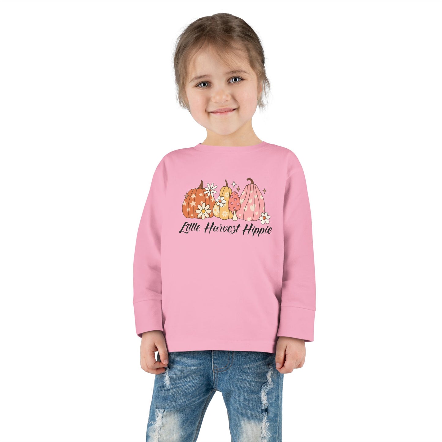 Little Harvest Hippie Toddler Long Sleeve Tee