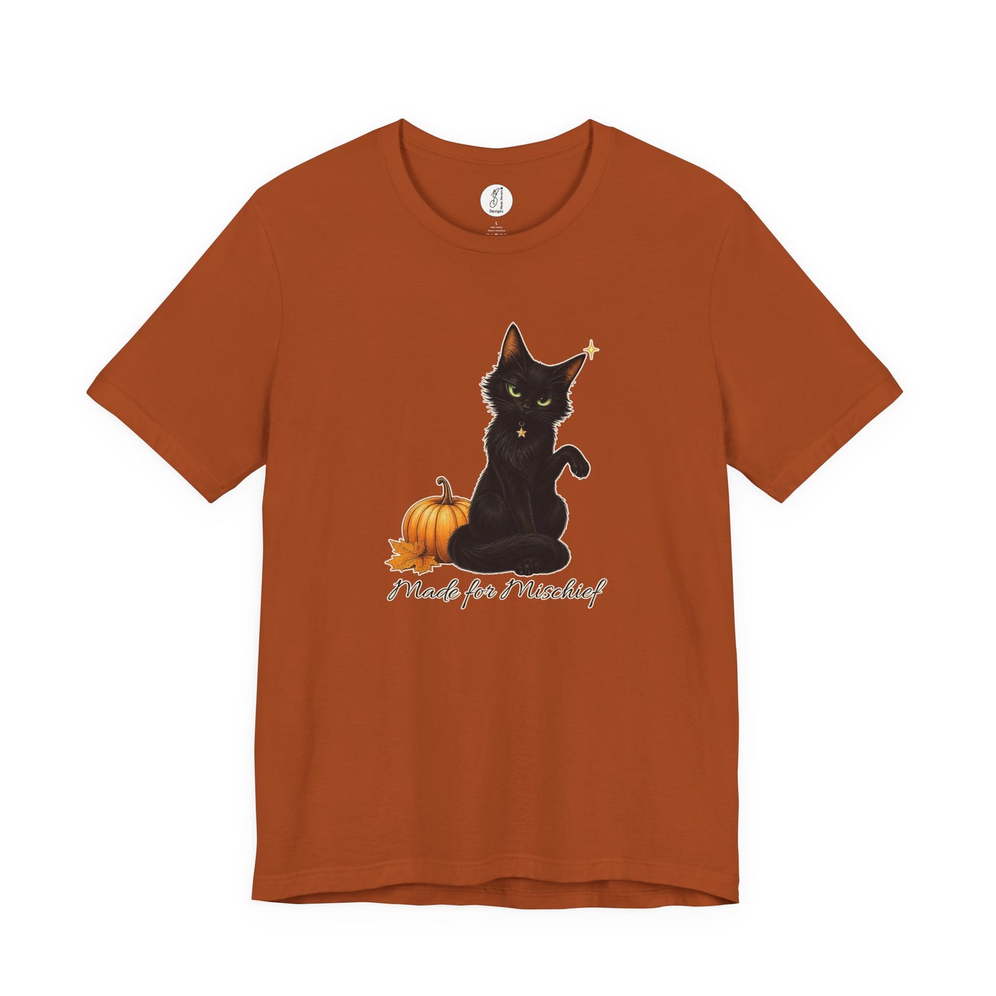 Made for Mischief Black Cat Unisex Tee