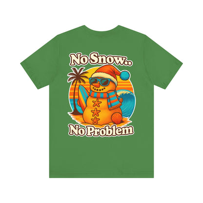 No Snow....No Problem- Retro Coastal Christmas Tee