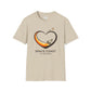 Space Coast Florida Rocket Heart T-Shirt