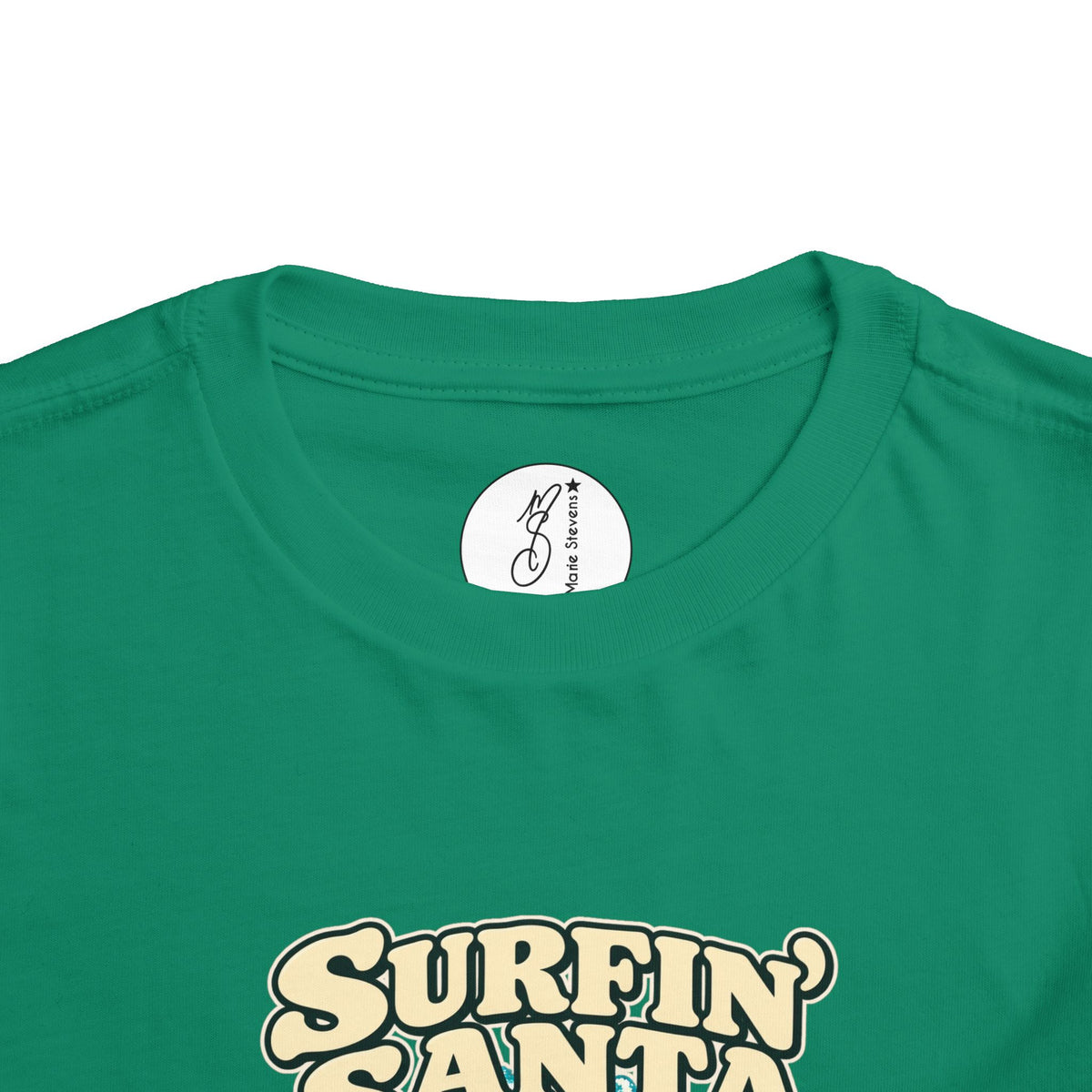 Surfin' Santa Toddler Tee