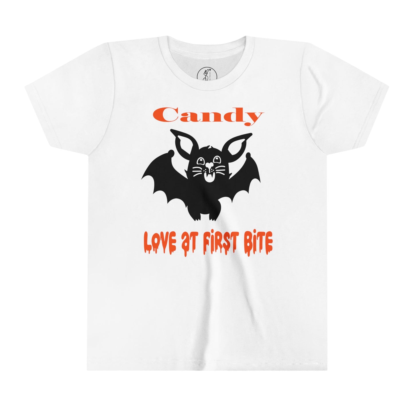 Love at First Bite Vampire Bat Youth Tee