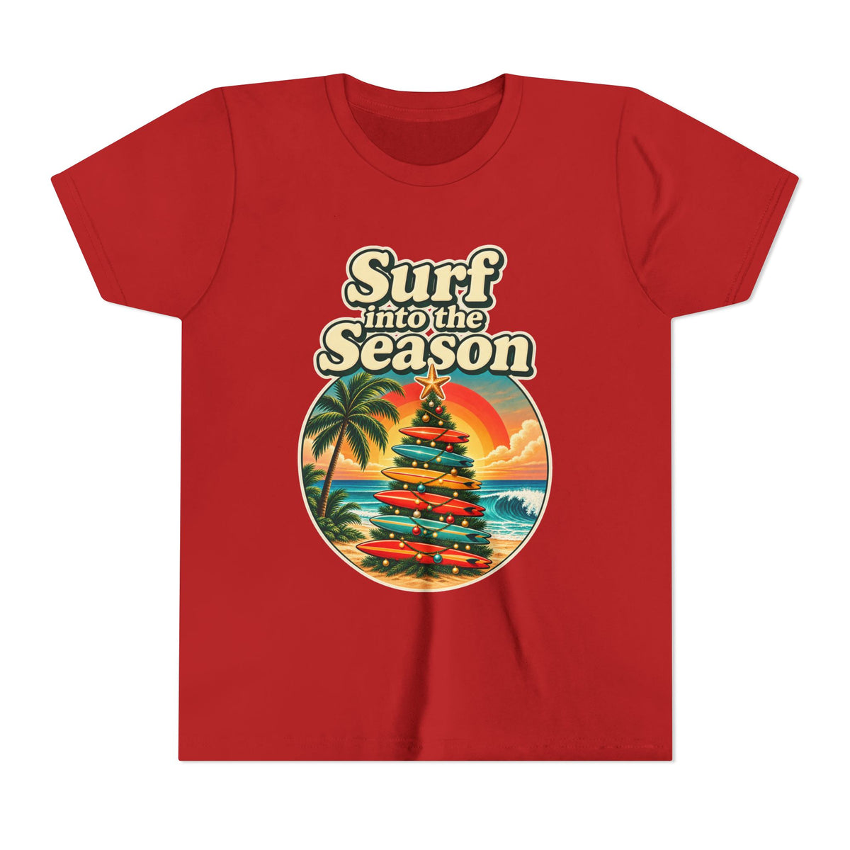 Surf Into the Season Youth Tee
