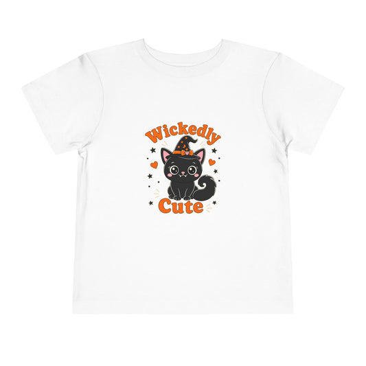 Wickedly Cute Kitty -Toddler short sleeve Tee