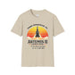 Artemis II Launch Crew T-Shirt — Cape Canaveral Retro Rocket Tee
