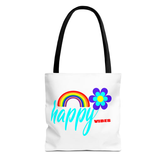 Happy Vibes Tote Bag
