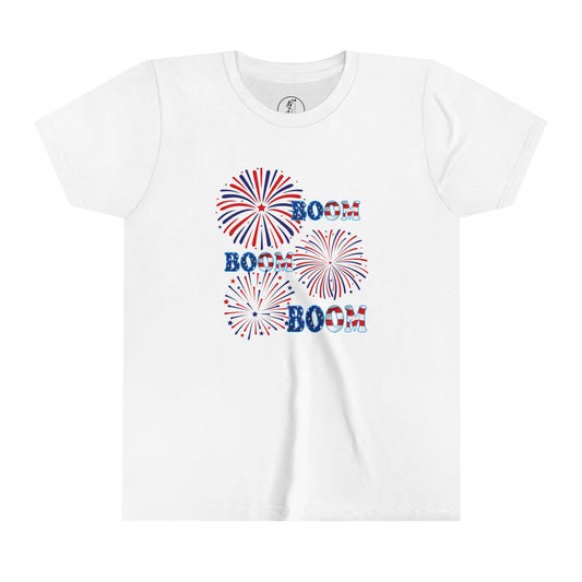 Boom Boom Boom Firework Youth Tee